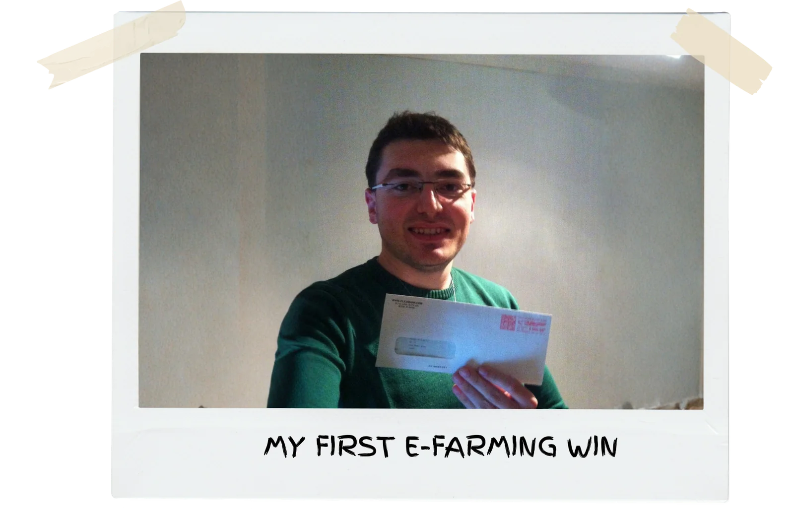 My first online check — the leap that changed everything